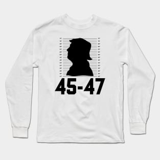 Trump Mugshot Long Sleeve T-Shirt